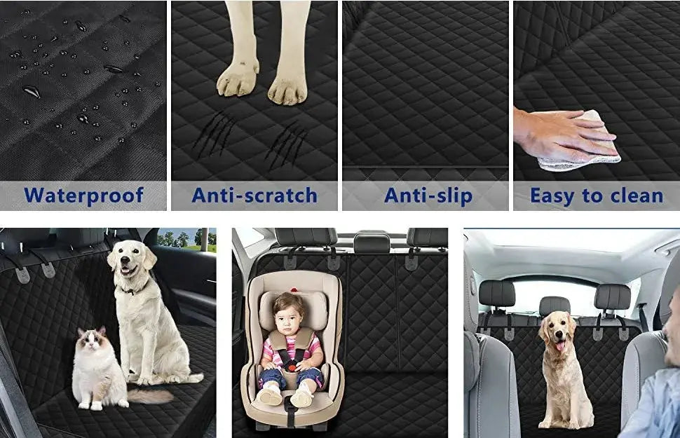 Oxford Cloth Dog Seat Cover & Support — All-Season Protector | HavenTail HavenTail