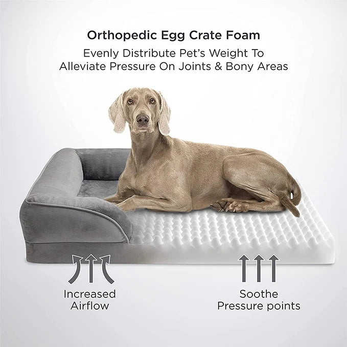 Extra Large Orthopedic Dog Sofa Bed (Washable) | HavenTail