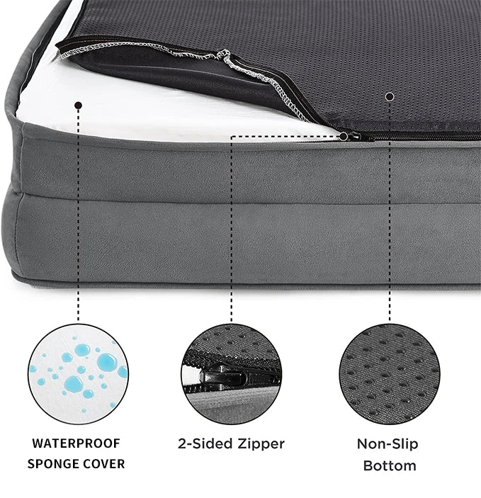 Extra Large Orthopedic Dog Sofa Bed (Washable) | HavenTail