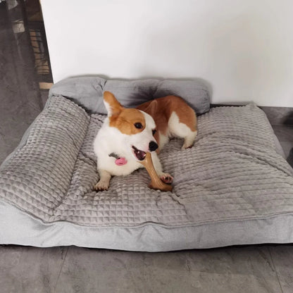 Cooling Dog Bed for Large Dogs (Machine Washable) | HavenTail