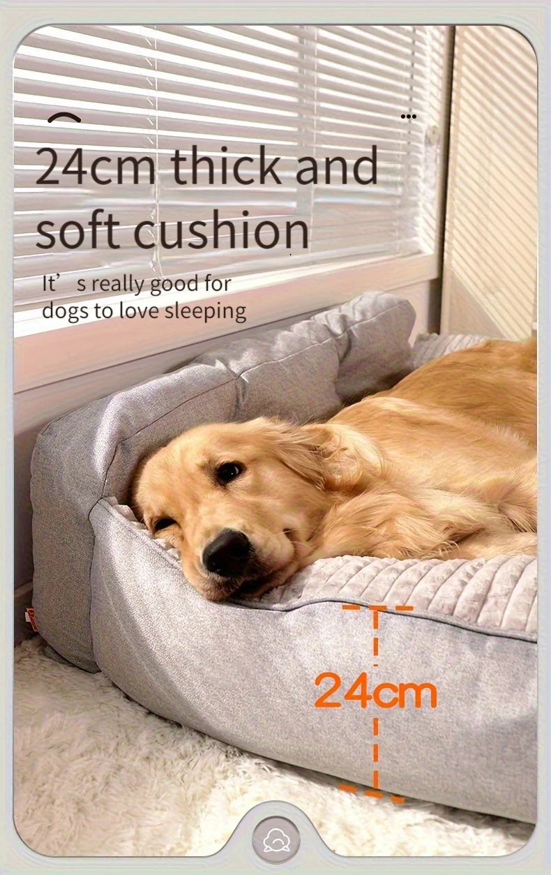 Cooling Dog Bed for Large Dogs (Machine Washable) | HavenTail