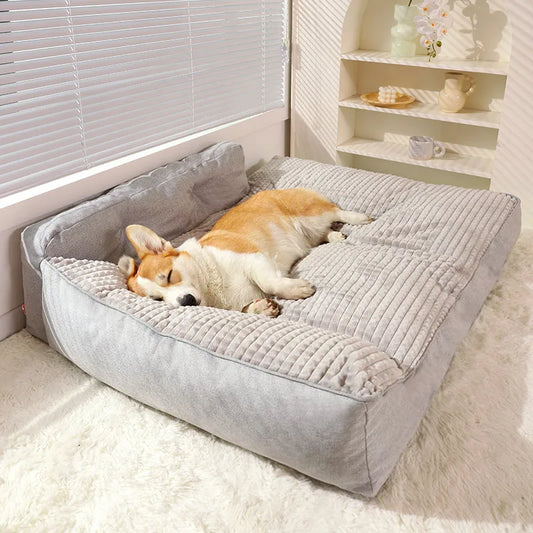 Cooling Dog Bed for Large Dogs (Machine Washable) | HavenTail